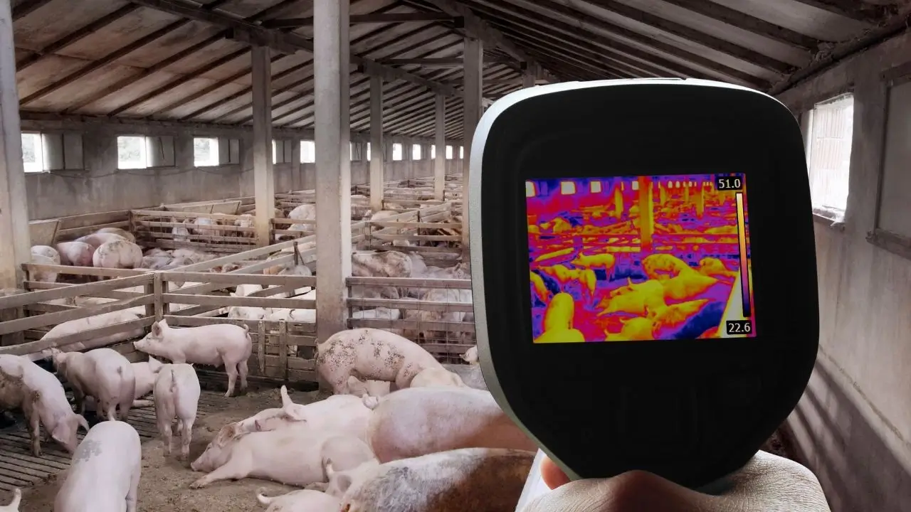 How many degrees should the barn temperature be?