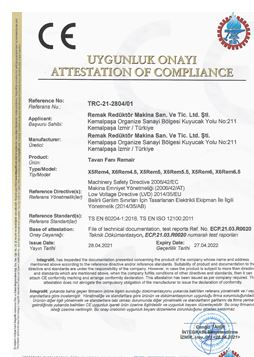 European Union CE Certificate