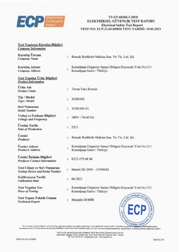 Electrical Safety Report