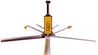 Remair 4 Blades 4 Meter Helicopter Fan System